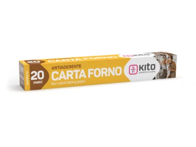 KITO118-ROTOLI CARTA FORNO 20MT 24CF